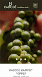 Mobile Screenshot of kadode-kampot.com